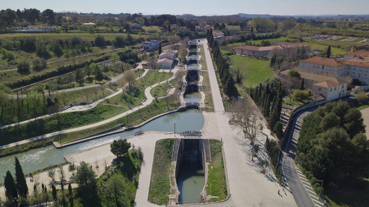 Location Bord De Mer, Villa De Vacances 6-8 Personnes - Jardin Valras-Plage Bagian luar foto